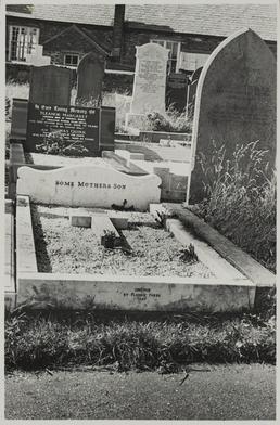 Grave of 'Some Mother's Son', Patrick church
