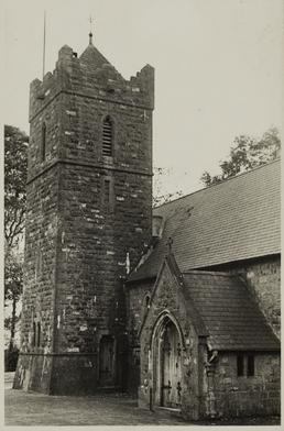 Tower, Abbey church, Ballasalla, Malew