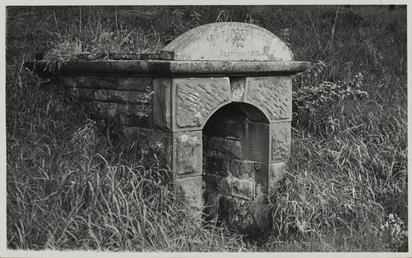 St Bridget's Well, Nunnery chapel, Braddan