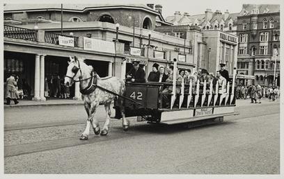 Horse tram, Douglas Promenade