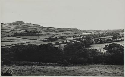Maughold valley from Slieu Lewaigue, Maughold