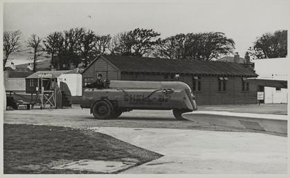 Petrol supply tank, Ronaldsway airport, Malew