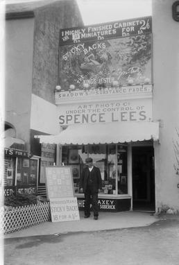 Exterior view of photographic studio of Spence Lees…