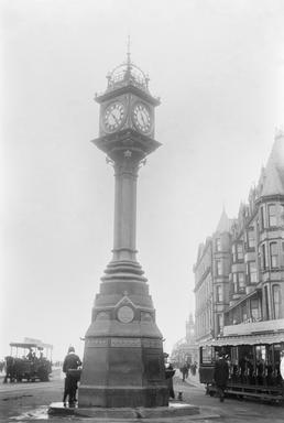 Jubilee clock at the junction of Victoria Street…