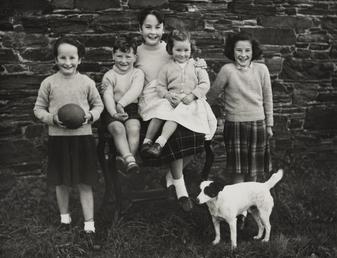 Butler family children (Bernadette, Kathleen, Timothy, Jane) with…