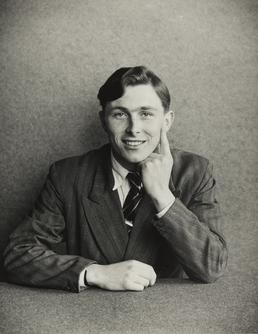 John Kennaugh, seated in Ramsey Grammar School