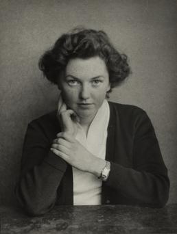 Ann Radcliffe, seated in Ramsey Grammar School