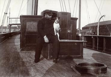 Captain Spitty of the steam yacht 'Bohemia II'