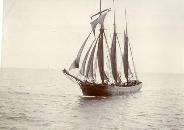 Sailing vessel off Ramsey