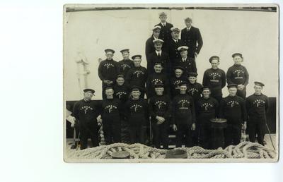 Crew of the Isle of Man Steam Packet…