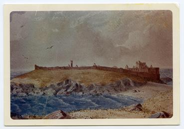 Peel Castle (photograph of a water colour painting…