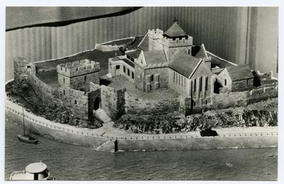 Model of Peel Castle