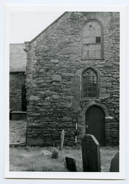 St Peter's Church, Peel, prior to and during…