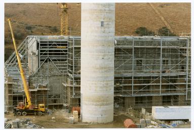 The construction of Peel's new Power Station