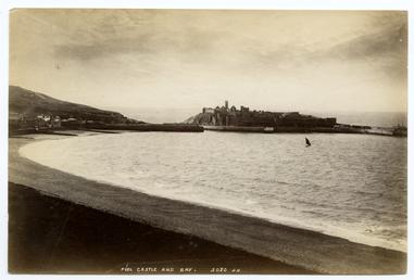 Peel Castle and Bay