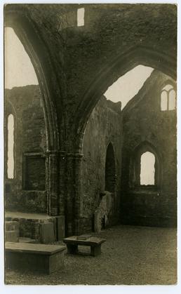 Peel Castle Cathedral Interior