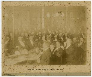 The Hall Caine Banquet, January 31st 1899