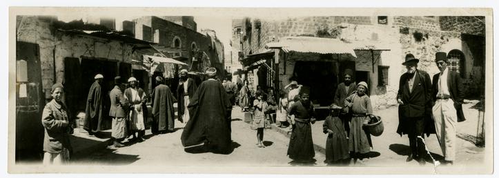 Hall Caine (b. 1853-d.1931) in Palestine (?)