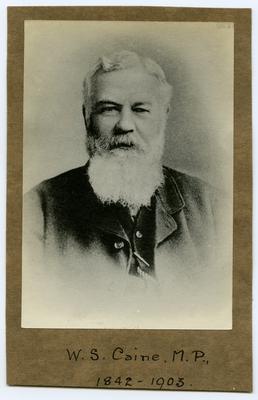 W. S. Caine M. P. (b.1842-d.1903)