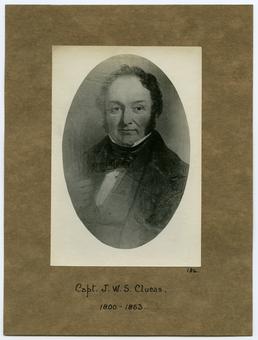 Captain J. W. S. Clucas (b.1800-d.1853)