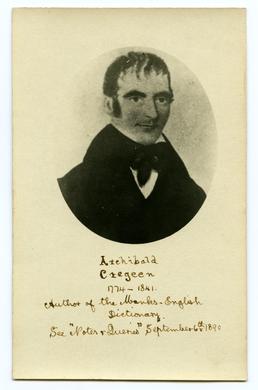 Archibald Cregeen (b.1774 -d.1841)