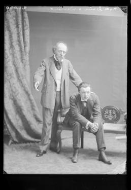 Sir Hall Caine and Mr Derwent Hall Caine