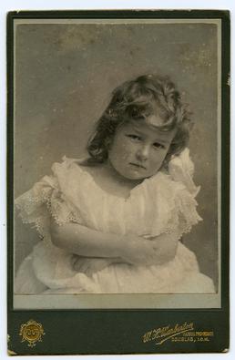 George Victor Harrison as a child