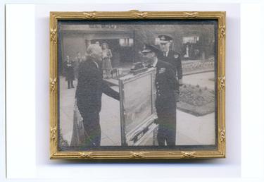 William Hoggatt with George VI