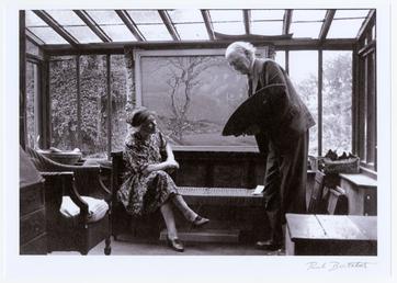 William Hoggatt and his wife Dazine at home
