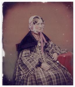 Harriet Jackson - colour tinted portrait