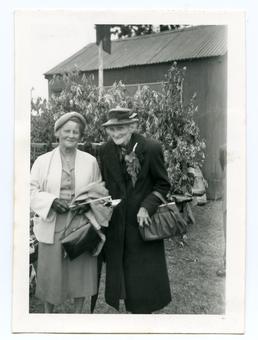 Mrs Sage Kinvig (right) at the Laa Columb…