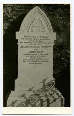 Tombstone of Margaret and James Kelly, Port St…