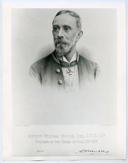 Arthur William Moore, Esq., C.V.O., J.P. S.H.K. 1853-1909.