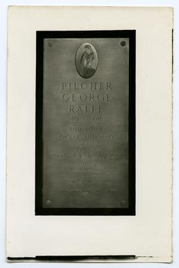 Memorial to P. G. Ralfe (b.1861-d.1936)