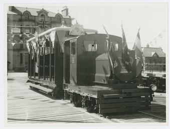 Miniature railway on Queen's Pier