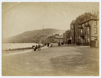 Ramsey South Promenade, showing the Prince of Wales…