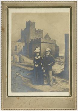 Edward VII and Queen Alexandra, Peel Castle