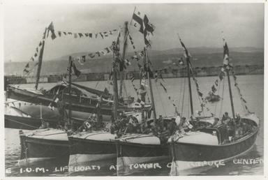 Isle of Man Lifeboats in Douglas Harbour, Isle…