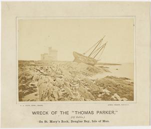 Wreck of the 'Thomas Parker' of Dublin at…