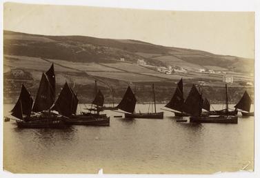 Luggers and rickies off Port Erin