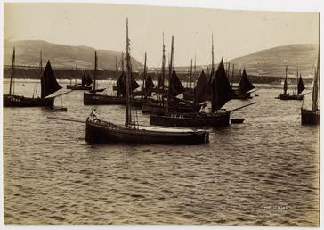 Fishing boats in Port St Mary