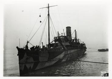 'Peel Castle' Ship. Armed Boarding Vessel 1915/18