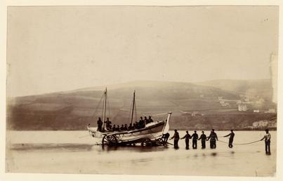 Port Erin lifeboat 'Ann and Mary' and crew,…