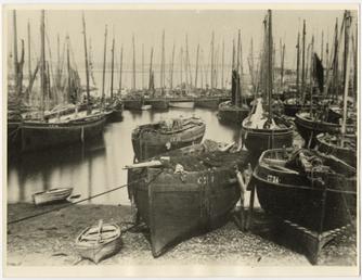 Fishing fleet at Port St Mary Harbour