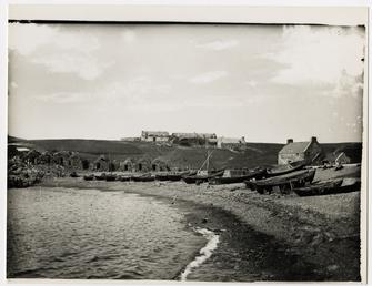 Manx fishing boats in the Shetlands