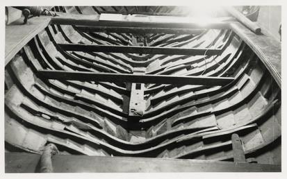 Inboard view of the 'after' bilge section of…