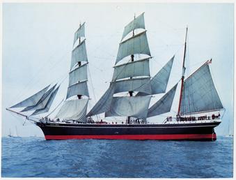 The 'Star of India' at sea