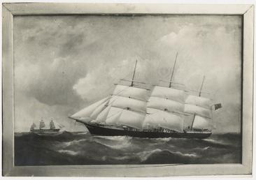 Sailing iron ship 'Ramsey' built at Ramsey c.1863