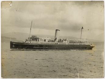 The steamer 'St Tudno', excursion ship sailing between…