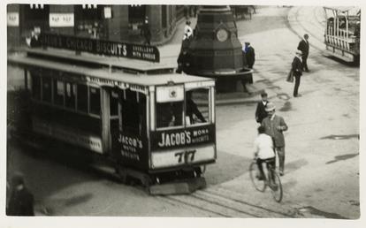 Cable tram No. 77 at Victoria Street and…